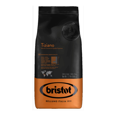 Bristot Tiziano zrnková káva 1kg
