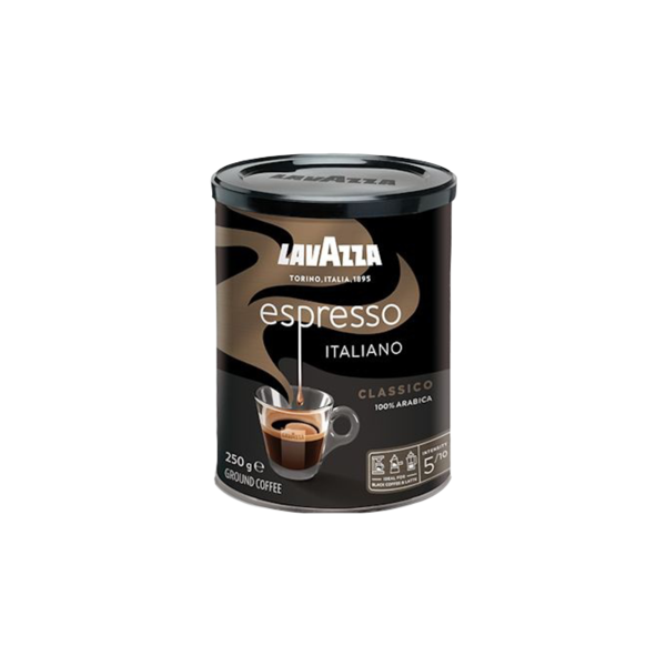 lavazza caffe espresso 250g mleta doza original