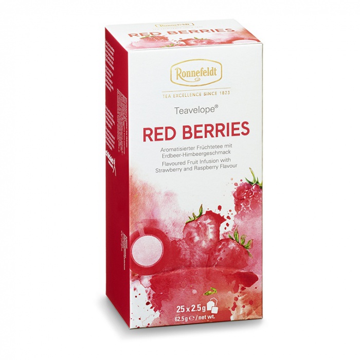 ronnefeldt teavelope red berries 25x1 5g